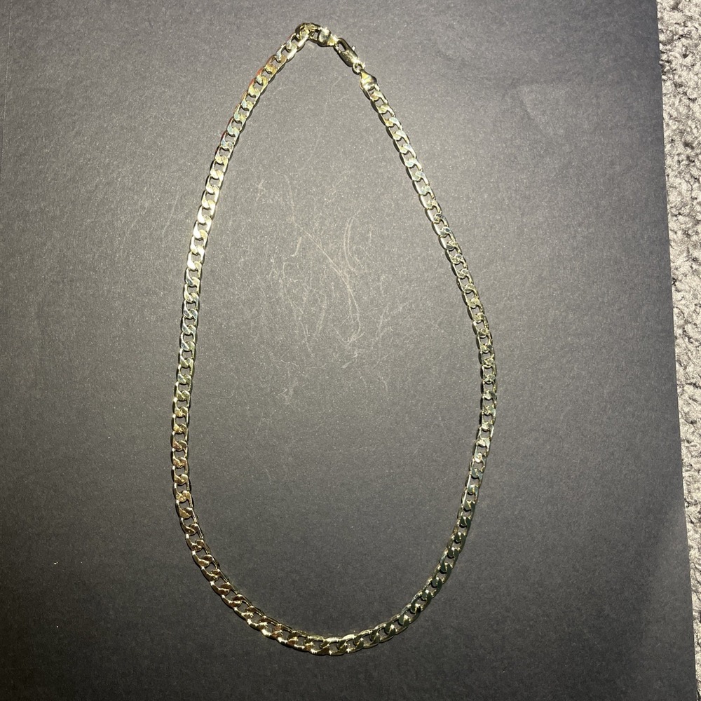 Men's gold Plated Cuban Link chain 24 inches